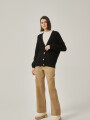 Cardigan Ahualoa Negro