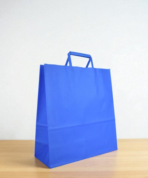 Bolsa lisa acuario 30x12x32 cm AZUL