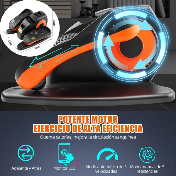 Healty Legs Ejercitador De Piernas Mini Elíptico EJERCITADOR PIERNAS WALKING ORANGE
