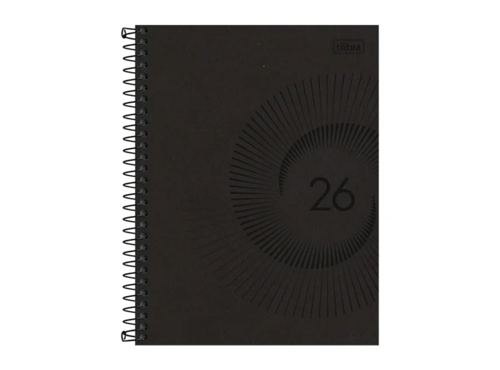 Agenda Tilibra 2026 Pratika Semanal - Negro 