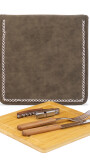 SET PARRILLERO BEEFMASTER TABACO