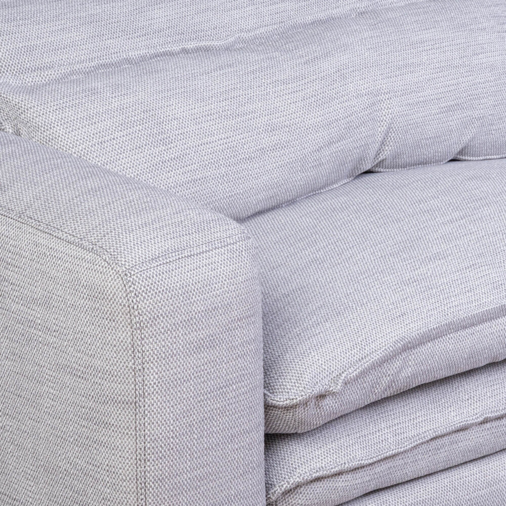 SILLÓN 3 CUERPOS TELA-PREMIUM GRIS PIAZZA