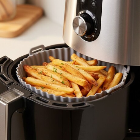 Molde de silicona para freidora redondo 20 cm SURTIDO