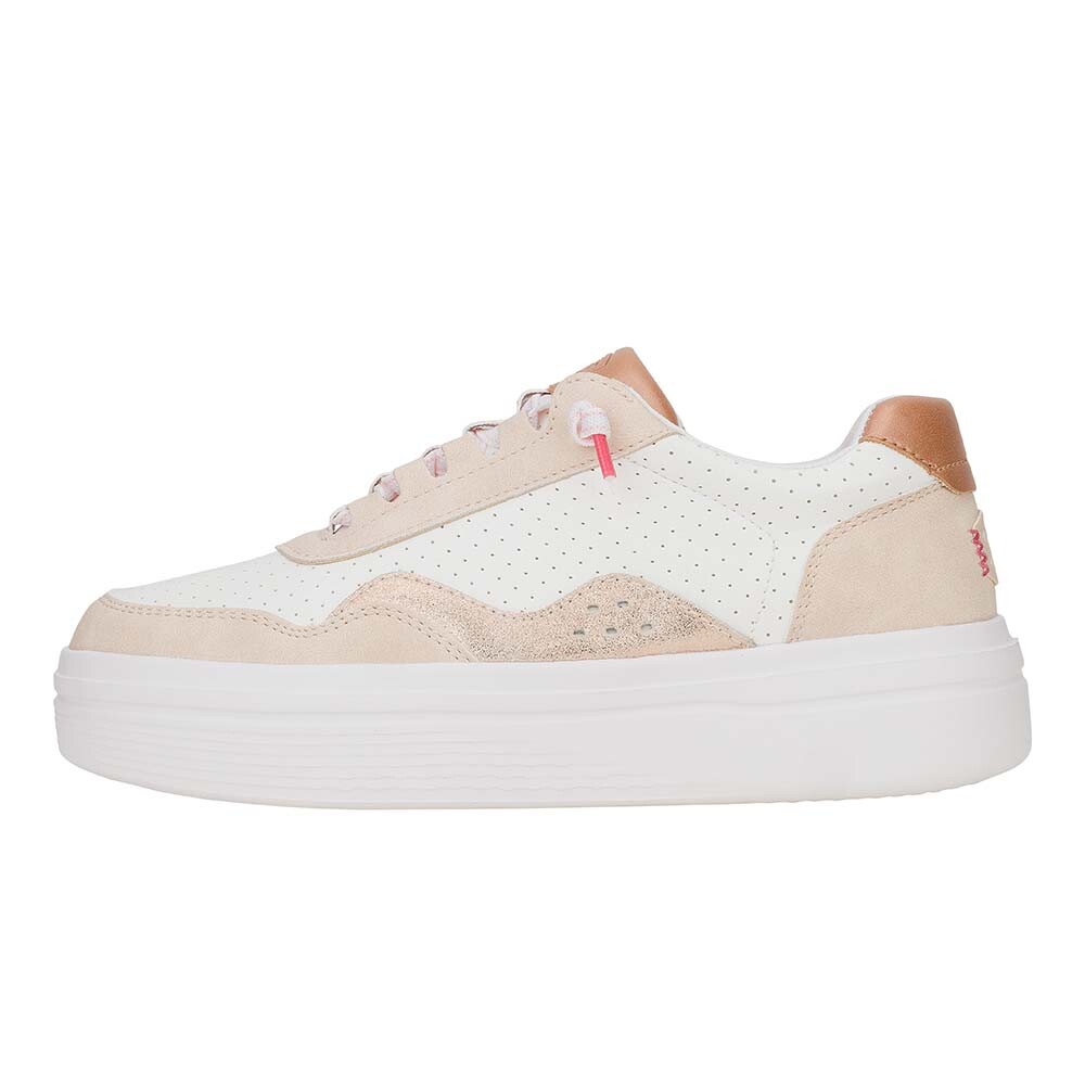 Zapatillas Hudson Lift Sport Shimmer Mujer Whisper Pink/White/Rose Gold