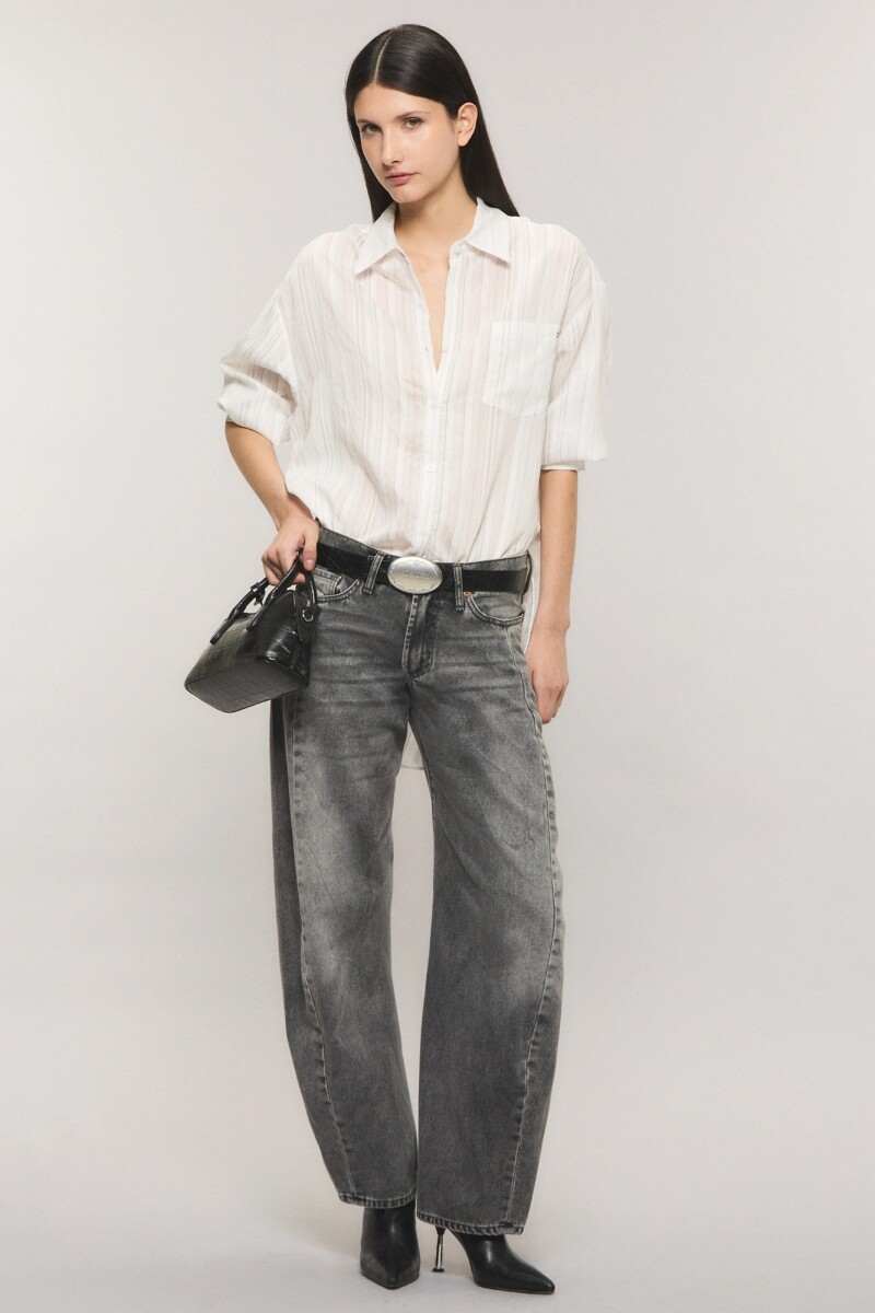 JEANS TWISTER SMOKE Negro