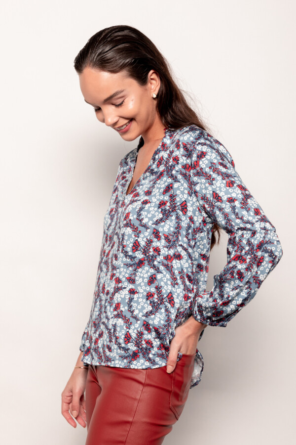 BLUSA STEINER Agua Marina