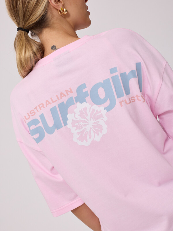T-SHIRT SEREIA RUSTY Rosa Claro