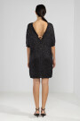 LARA KNIT DRESS Black