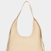 Bolso Heather en efecto cuero graneado Natural