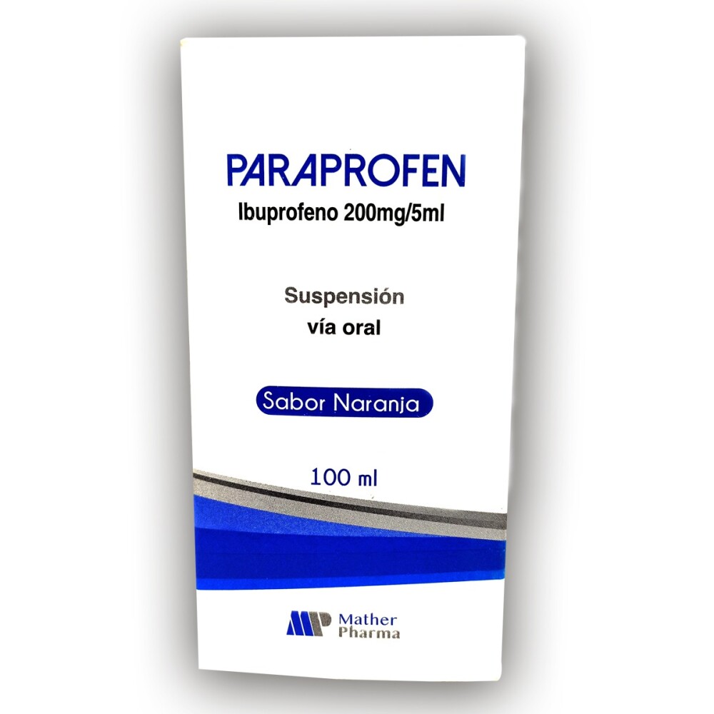 PARAPROFEN SUSP. FR. X 100 ML. única