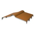 CUMBRERA TROQUELADA TEJA PUR 2500X832 MM Cumbrera Troquelada Teja Pur 2500x832 Mm