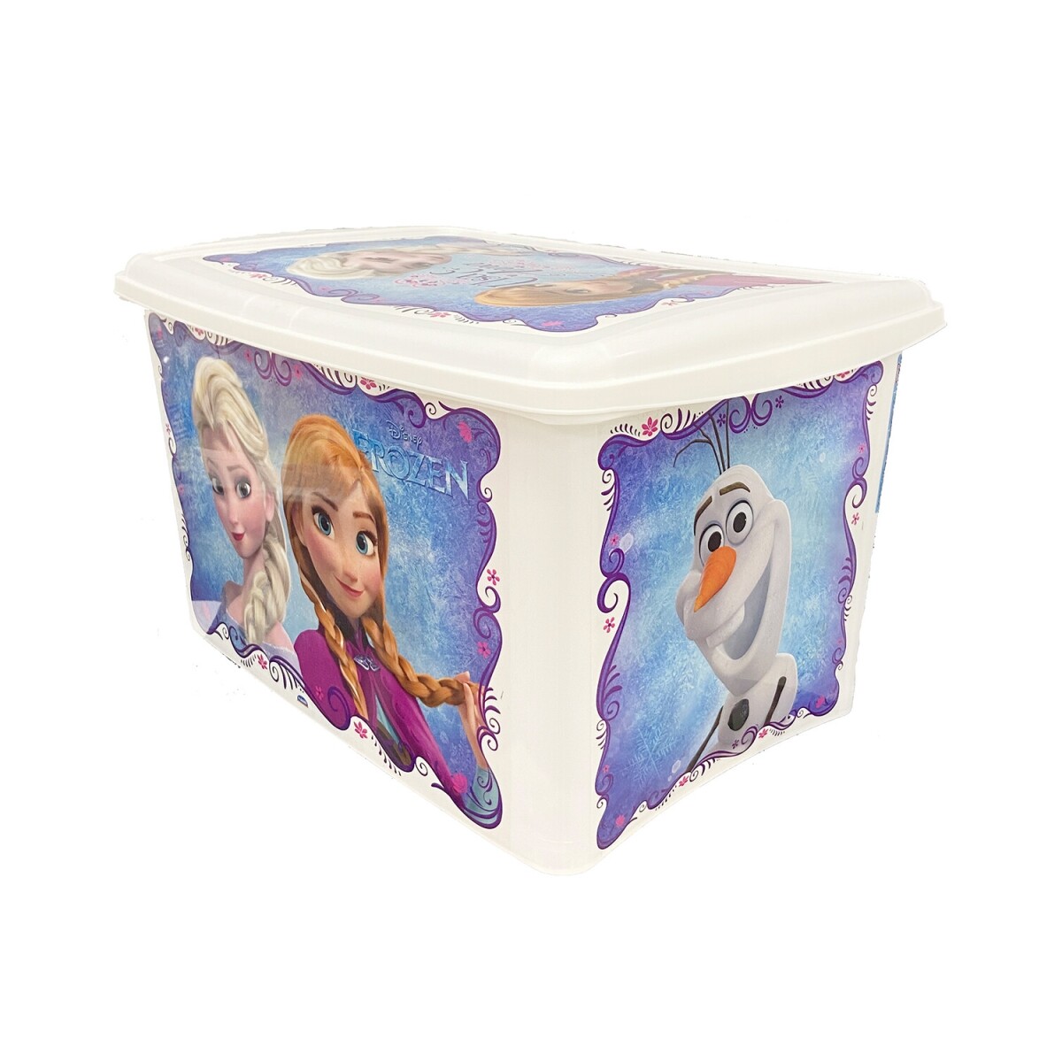 Caja organizadora infantil con tapa Plasútil 46 litros Frozen - Frozen 