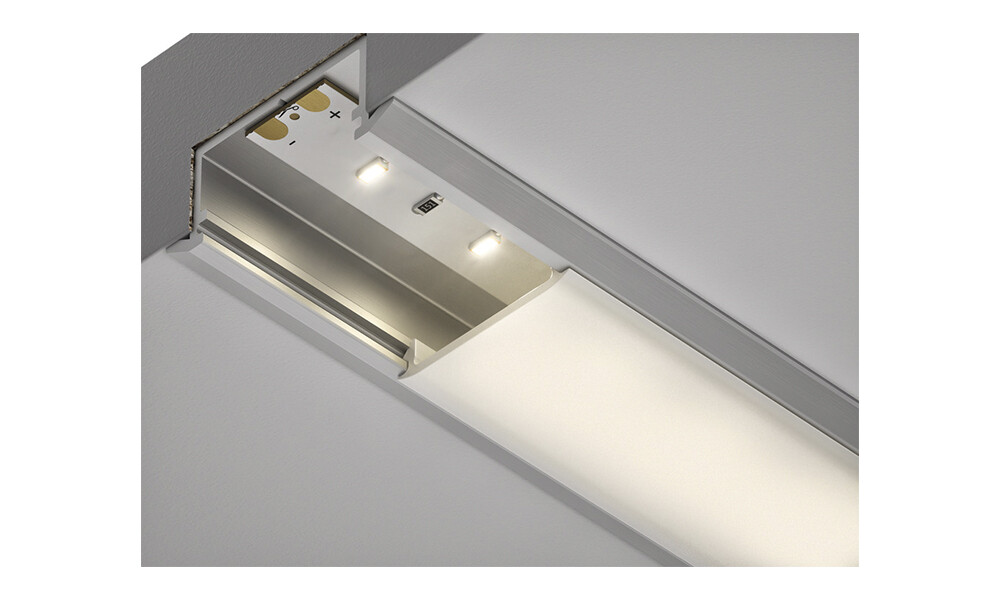 Perfil perchero de aluminio para cinta led Perfil Perchero De Aluminio Para Cinta Led