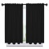 Cortina Alondra Home x1 Tela Panama Cocina Living 206x144 Atrix Variante Color Negro