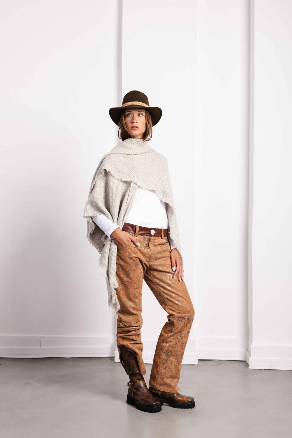 Merino Chall Grey