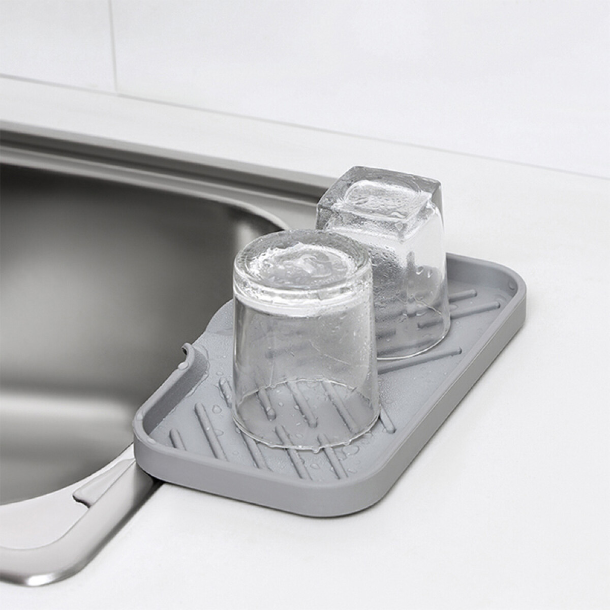 Escurridor de vasos de silicona - Escurridor De Vasos De Silicona 