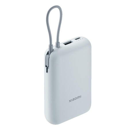 Powerbank Xiaomi 10000mAh con cable integrado. Liviana e ideal para viaje Powerbank Xiaomi 10000mAh con cable integrado. Liviana e ideal para viaje