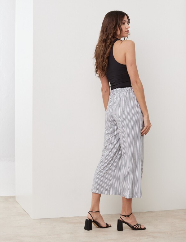 Pantalon Stripes BLANCO/NEGRO