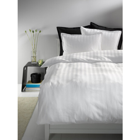 Juego funda nórdica NELL Sateen 260x240 blanco Blanco
