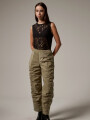 Pantalon Nomae Verde Grisaceo