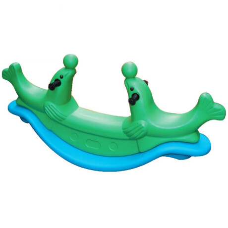Subibaja Balancin Infantil Doble Pvc Animal exterior Multicolor