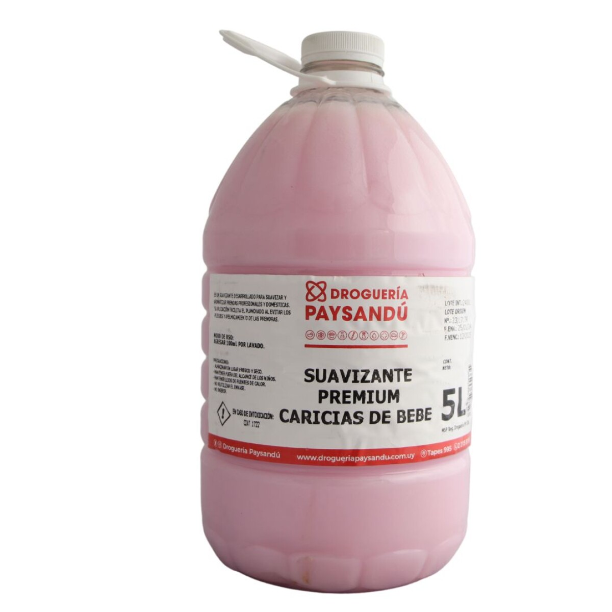 Suavizante premuim CARICIAS DE BEBÉ - 5 L 