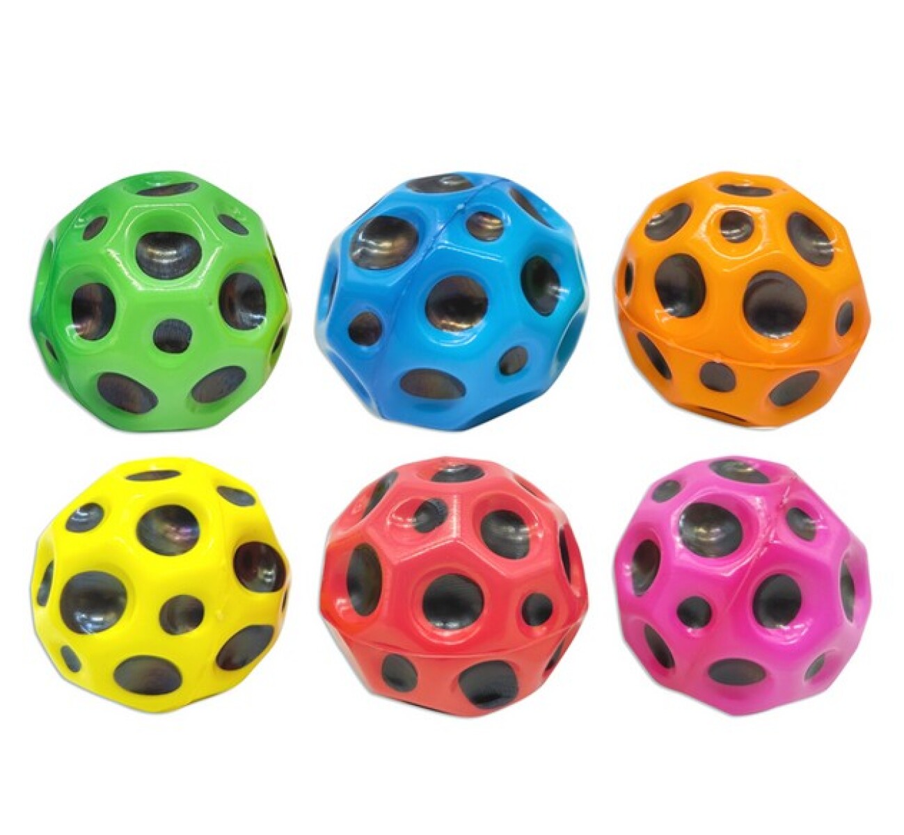 Pelota cráter Súper rebota - varios colores 