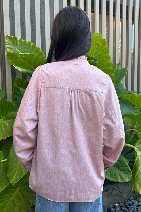 CAMISA DONNA Salmon