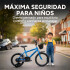 Bicicleta Infantil Shengdi R16 Canasto Parrilla Guardabarros Azul 1