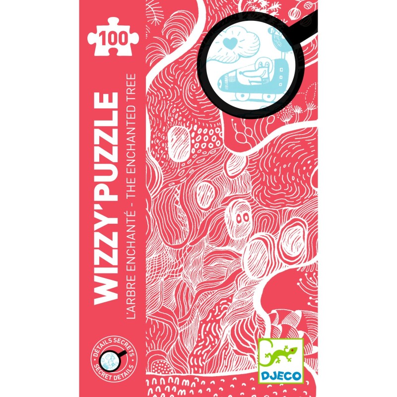 WIZZY100 Puzzle 48x34 Cm 100 Pcs 7+ Djeco Wizzy Enchanted Tree