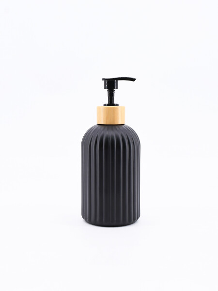 DISPENSADOR LISTRADO MATE NEGRO