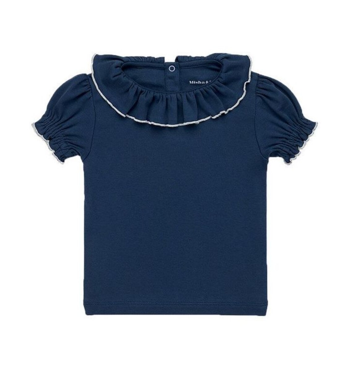 Remera algodón peruano navy 
