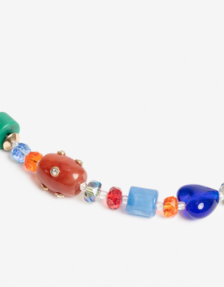 Collares Largos Canutillos Collares Largos Beads - Combinacion Multicolor