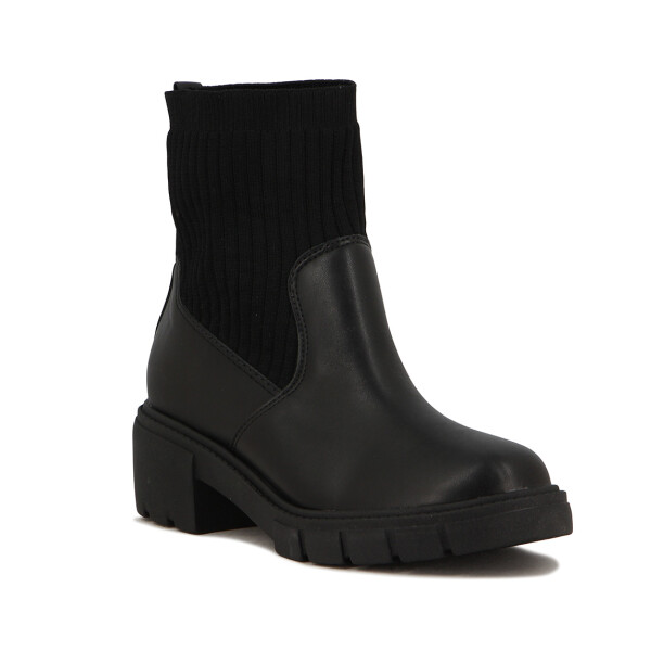 Bota Beira Rio Mujer Taco 4cm Negro