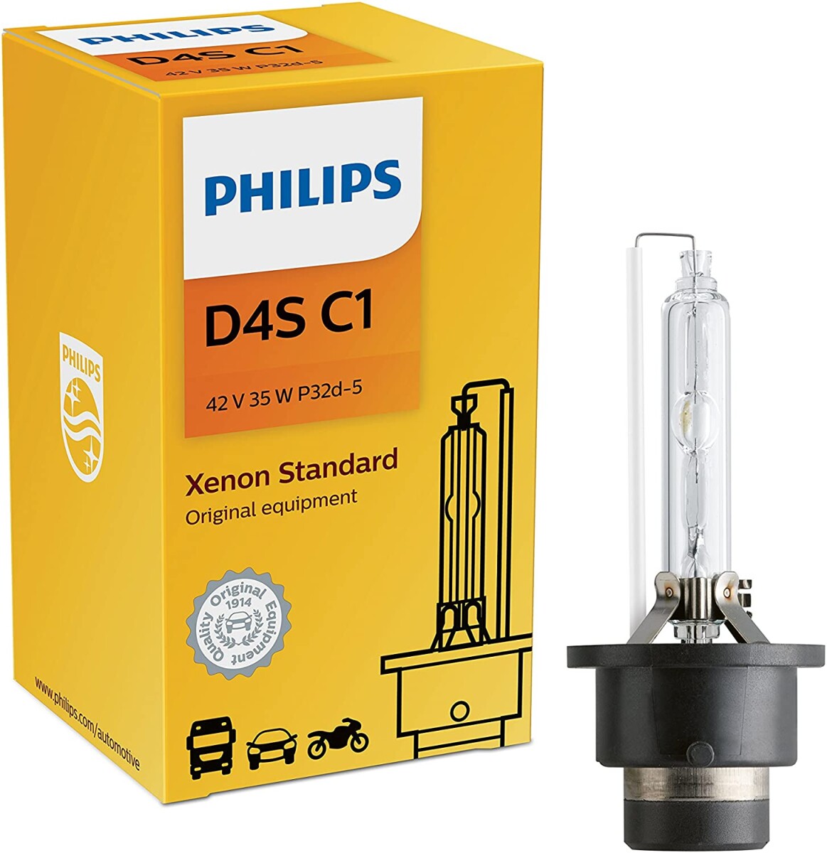 LAMPARA - D4S 42402 VI 42V 35W P32D-S PHILIPS 