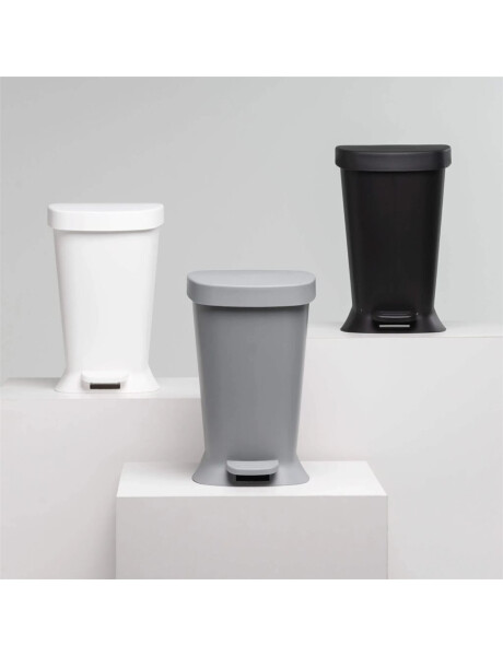 BASURERO C/PEDAL 5L PLASTICO GRIS COZA BASURERO C/PEDAL 5L PLASTICO GRIS COZA