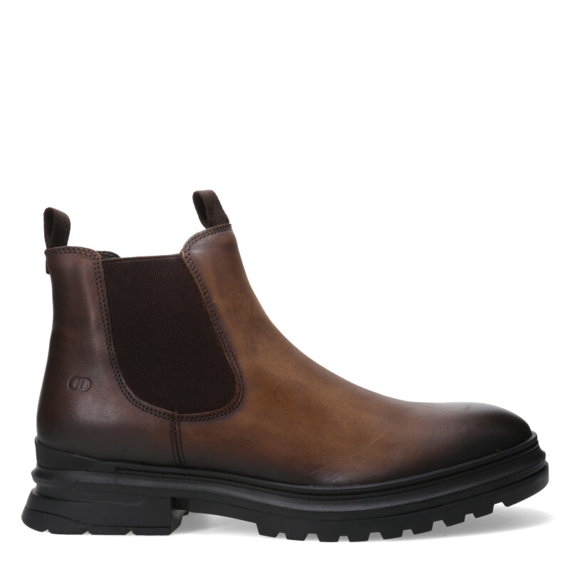 Bota de Hombre Democrata ERON con elastico Marrón Tabaco