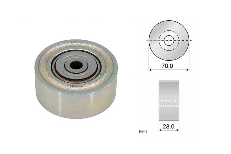Tensor Guia Correa Toyota Hilux 04-17 Tensor Guia Correa Toyota Hilux 04-17