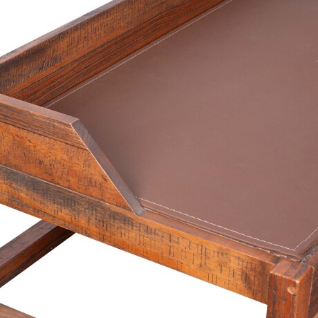 ESCRITORIO MARRÓN MADERA JOB