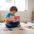 Juego De Construcción Bloques Magnéticos Infantil 42 Piezas Diseño De Colores