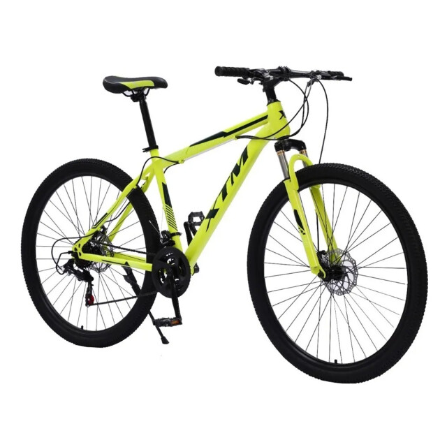 Bicicleta Rodado 29 Montaña C/ Amortig. Componentes Shimano AMARILLO