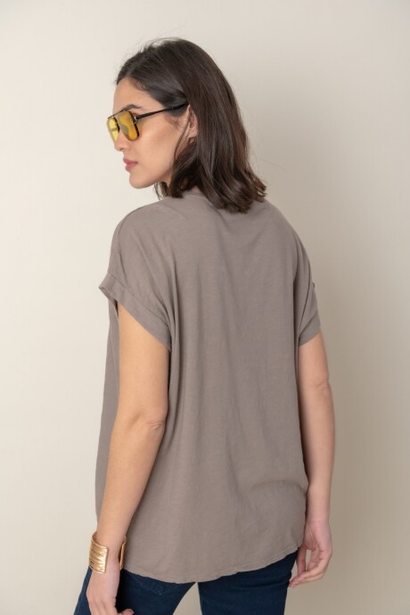 BLUSA LEDA Visón