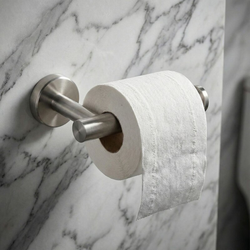 Set Accesorios Baño Completo 5 Pcs Acero Inox Toallero Set Accesorios Baño Completo 5 Pcs Acero Inox Toallero