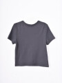 REMERA LUCIA GRIS OSCURO