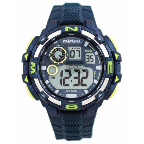 Reloj Mistral Deportivo Silicona Azul 0