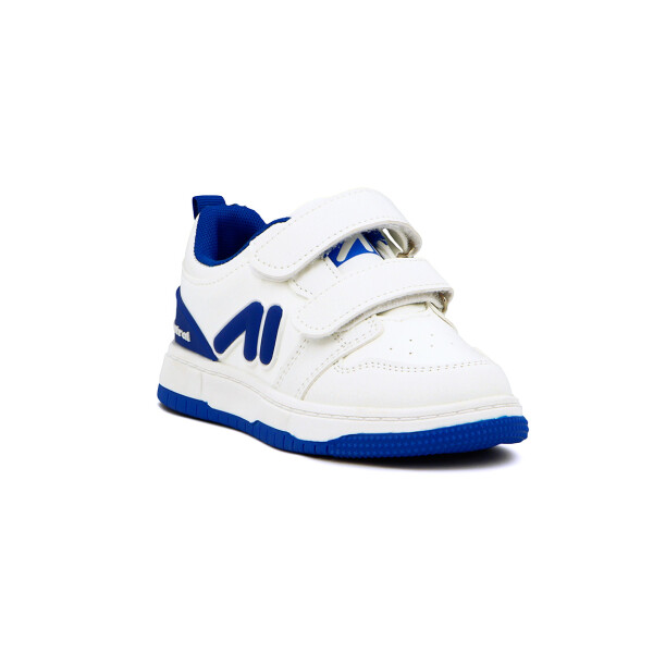 Austral Calzado Deportivo Jumper C Niño/a Con Velcro Blanco-azul