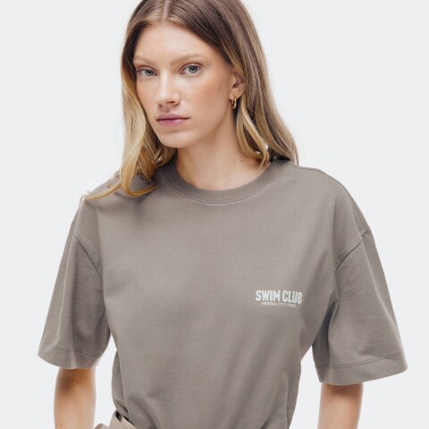 CAMISETA MM FEM CINZA