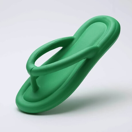 Chancletas Sandalias Ojotas Gomones Piscina Dama Verde