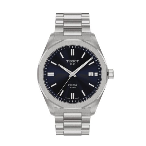Reloj Tissot TT1514221104100 PRC 100 Solar 39mm para hombre Reloj Tissot Tt1514221104100 Prc 100 Solar 39mm Para Hombre