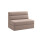 Sillón cama doble Lumax Oster en caja compactado Beige